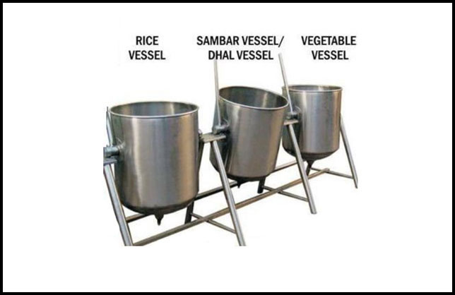 commercial kitchen equipments coimbatore Vessel